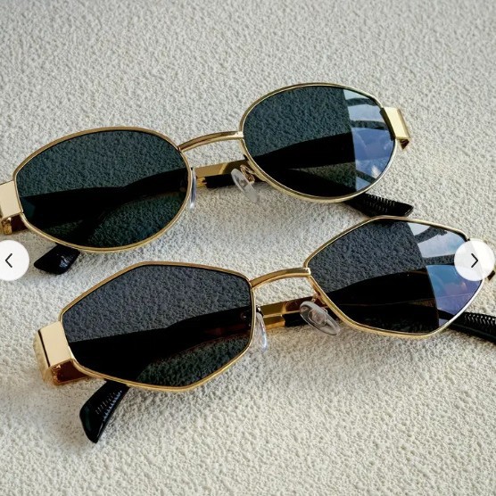 Women'S Fashion Eyewear - トレンドのラウンドフレームメタルサングラス レディース ファッション性と汎用性を兼ね備えたサングラス