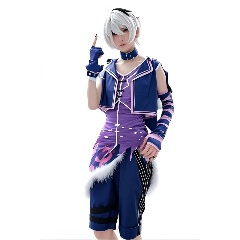 Women Fashion Vest - KK56VOCALOID3 v V3 V4 コスプレファッション制服衣装ギノイドフラワーゴシックレトロドレスかわいい女の子ロリータ服ファンシースー