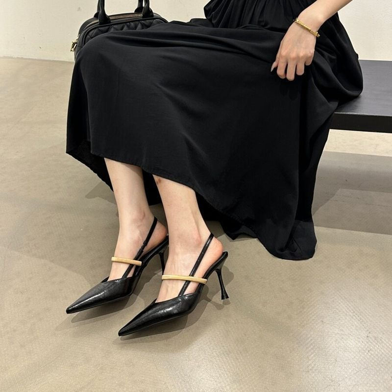Women Fashion Brand - 2026年夏 ローカット 快適 レディース ハイヒール ブランドデザイナー