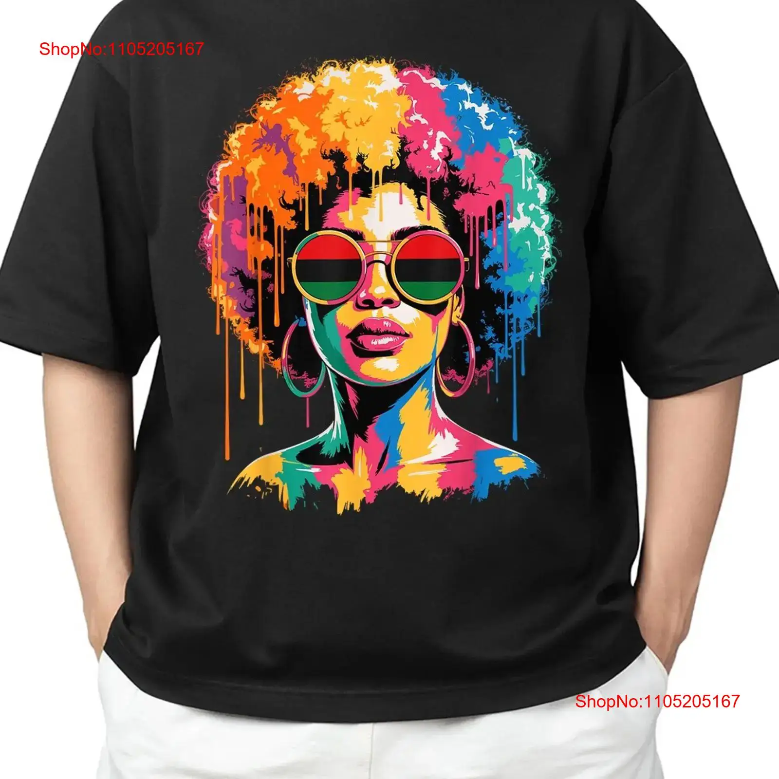 Women Fashion History - 女性 クイーン メラニン ヒストリー ジューンティーンス Tシャツ