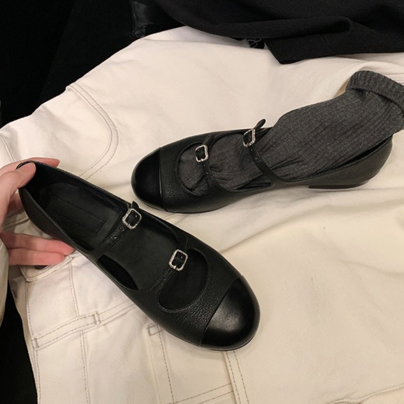 エレガントなメリージェーンシューズ レディース ベルトバック - Women Fashion Brand のレビューと価格