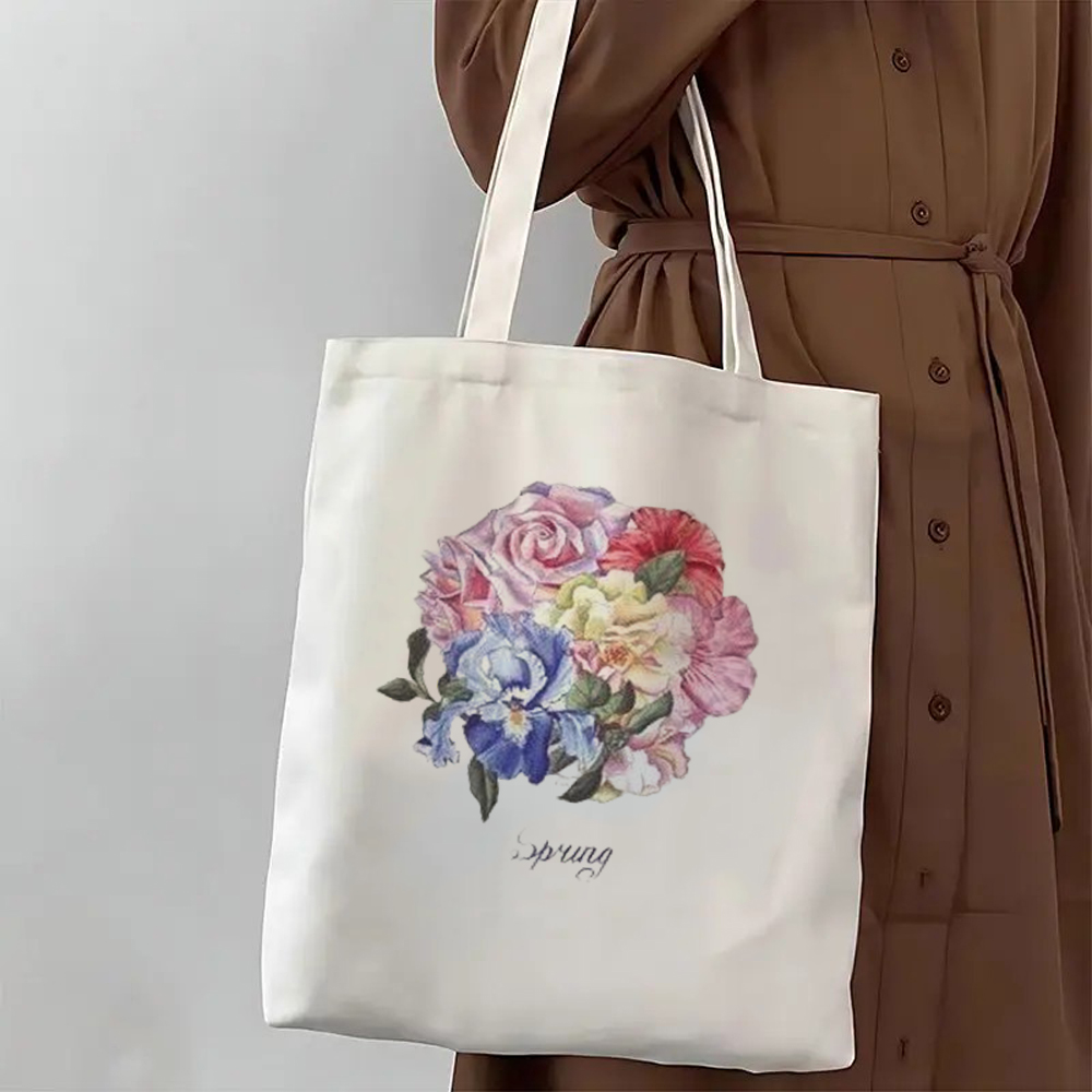 オレンジ色の虎斑猫トートバッグ、シンプルな線画プリント、楽し - Women Fashion Fun のレビューと価格