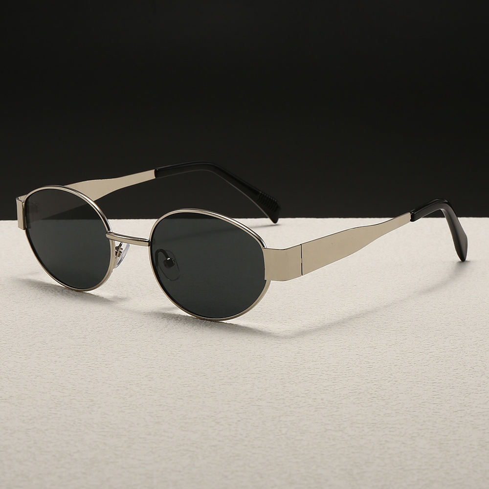 トレンドのラウンドフレームメタルサングラス レディース ファ - Women'S Fashion Eyewear のレビューと価格
