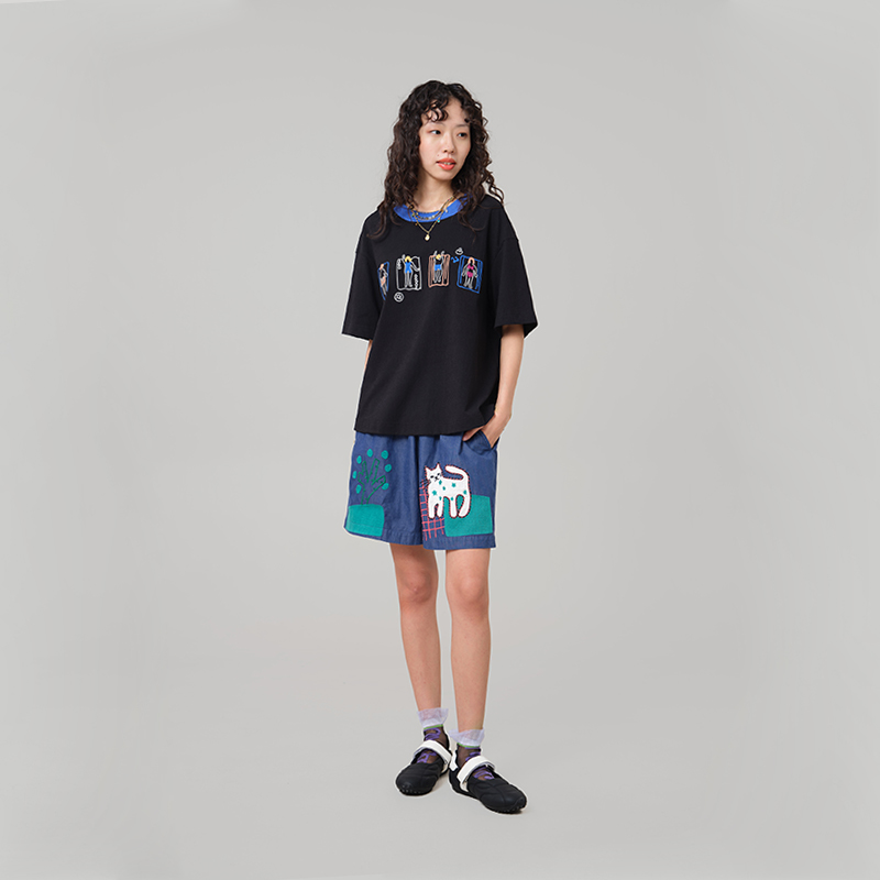 MOVEUP カジュアルワイドレッグデニムショーツ 2026 - Women Fashion Fun のレビューと価格