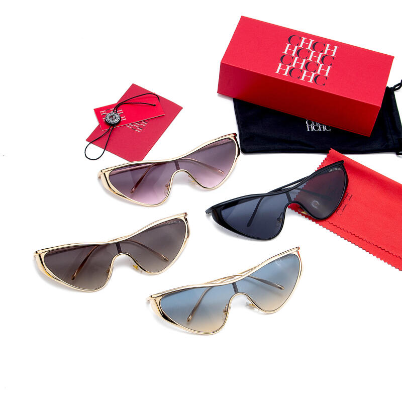 CH レトロキャットアイサングラスモダンなグラデーションレン - Women'S Fashion Eyewear のレビューと価格