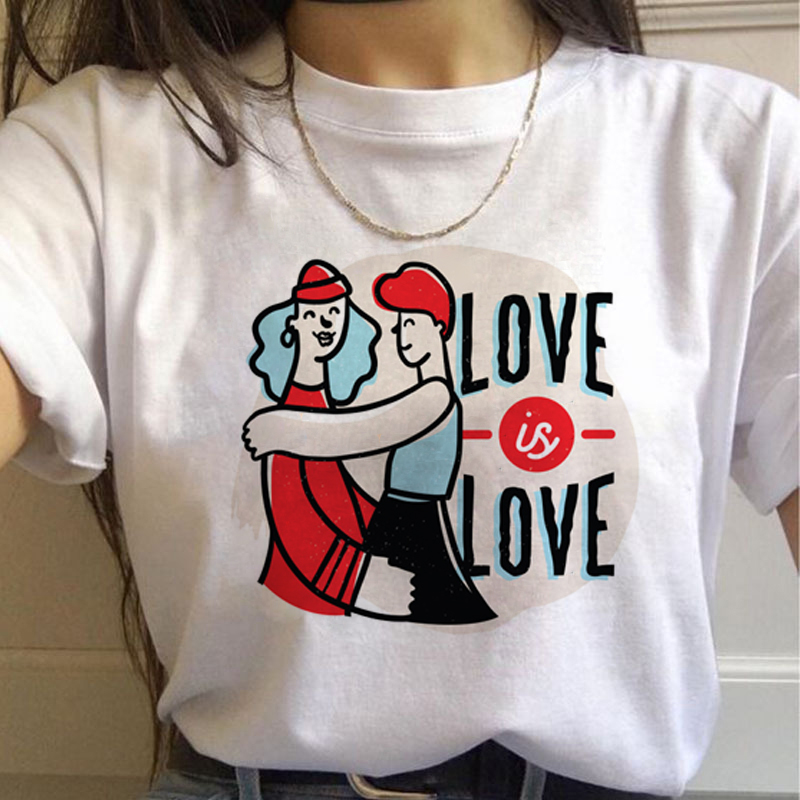 Lgbt 虹原宿 Tシャツ女性ゲイプライド Ullzang  - Women'S Fashion In The 90S のレビューと価格