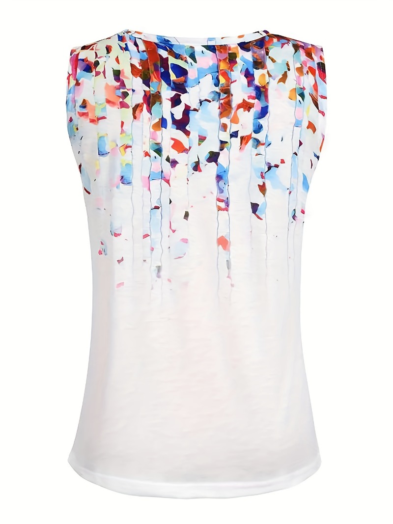 女性用Vネックノースリーブトップ,ルーズカジュアルウェア,フ - Women Fashion Vest のレビューと価格