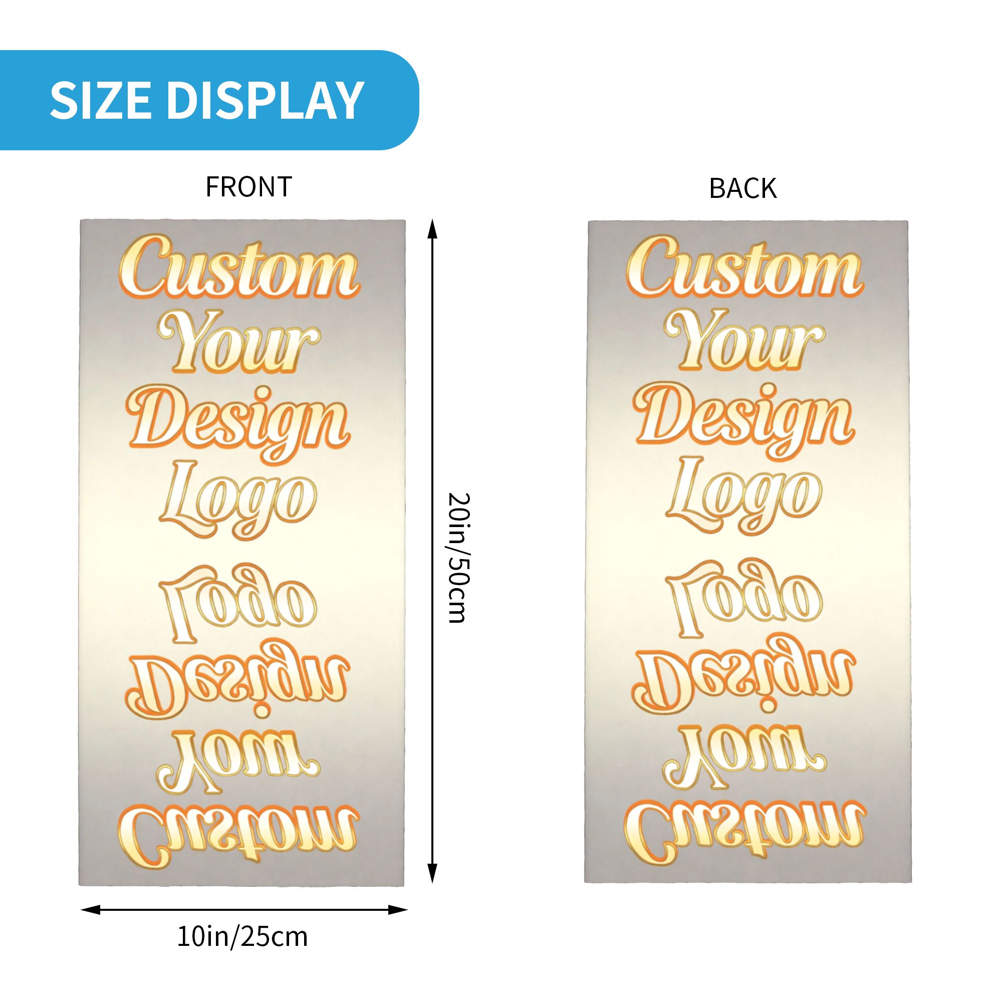 カスタム写真名入りバンダナネックゲイター スキー ランニング - Women Fashion Logo Design のレビューと価格