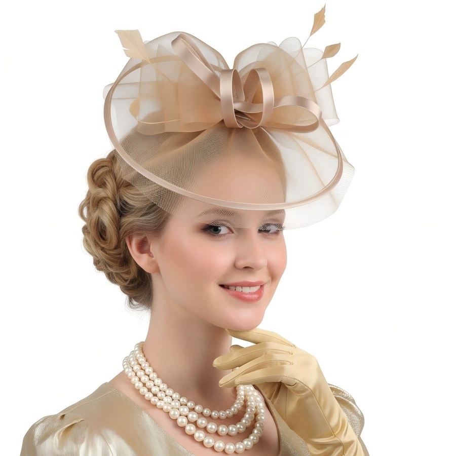 ファシネーターハット女性用ティーパーティーハット 1950  - Women'S Fashion In The 1950S のレビューと価格