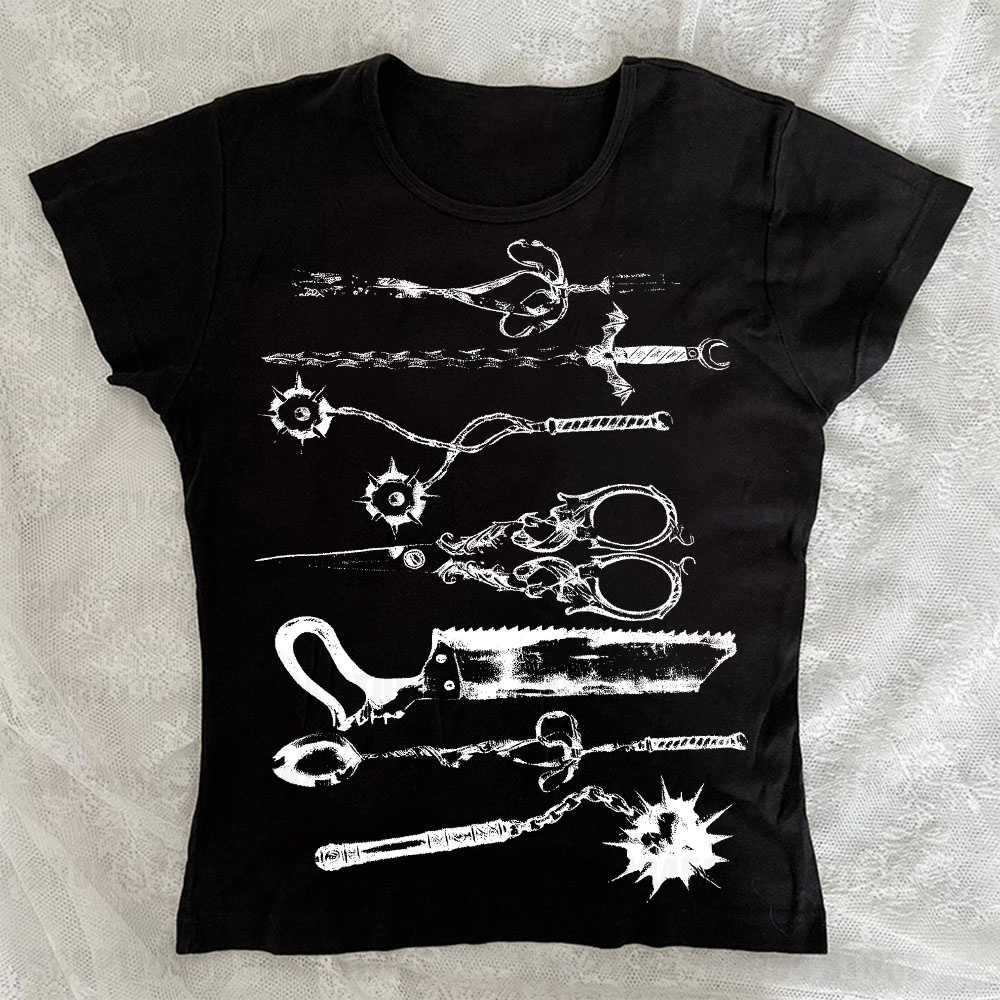 ファッショナブルなスリムフィットトップ、レトロベビーTシャツ - Women'S Fashion In The 90S のレビューと価格