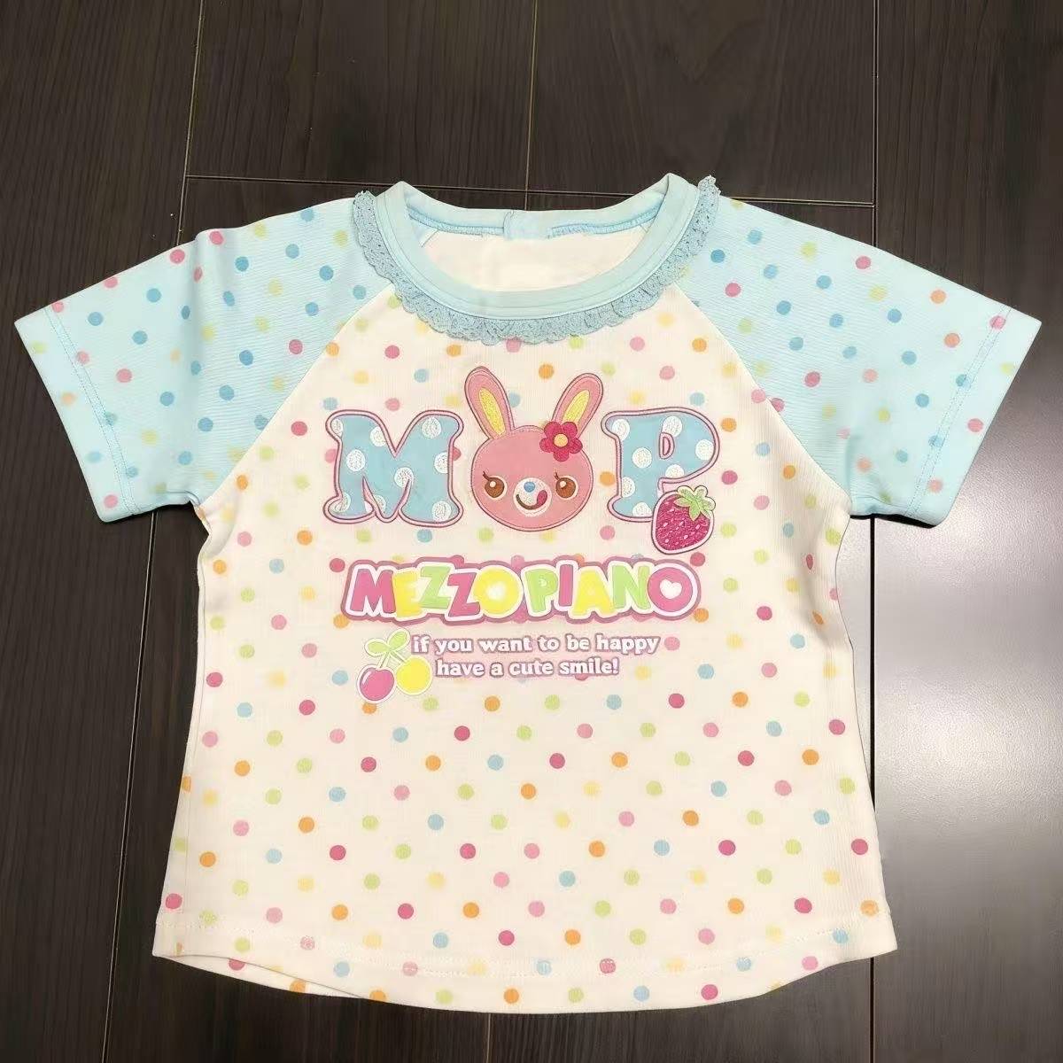 Y2KキュートプリントTシャツクロップトップミニスカートスー - Crop Top Women のレビューと価格