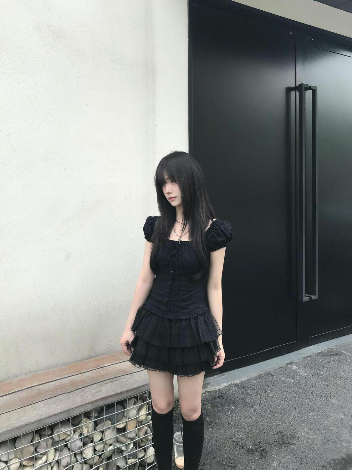 レディースセット 2026 夏新作 韓国風 スウィート＆スパ - Puff Sleeve Blouse のレビューと価格