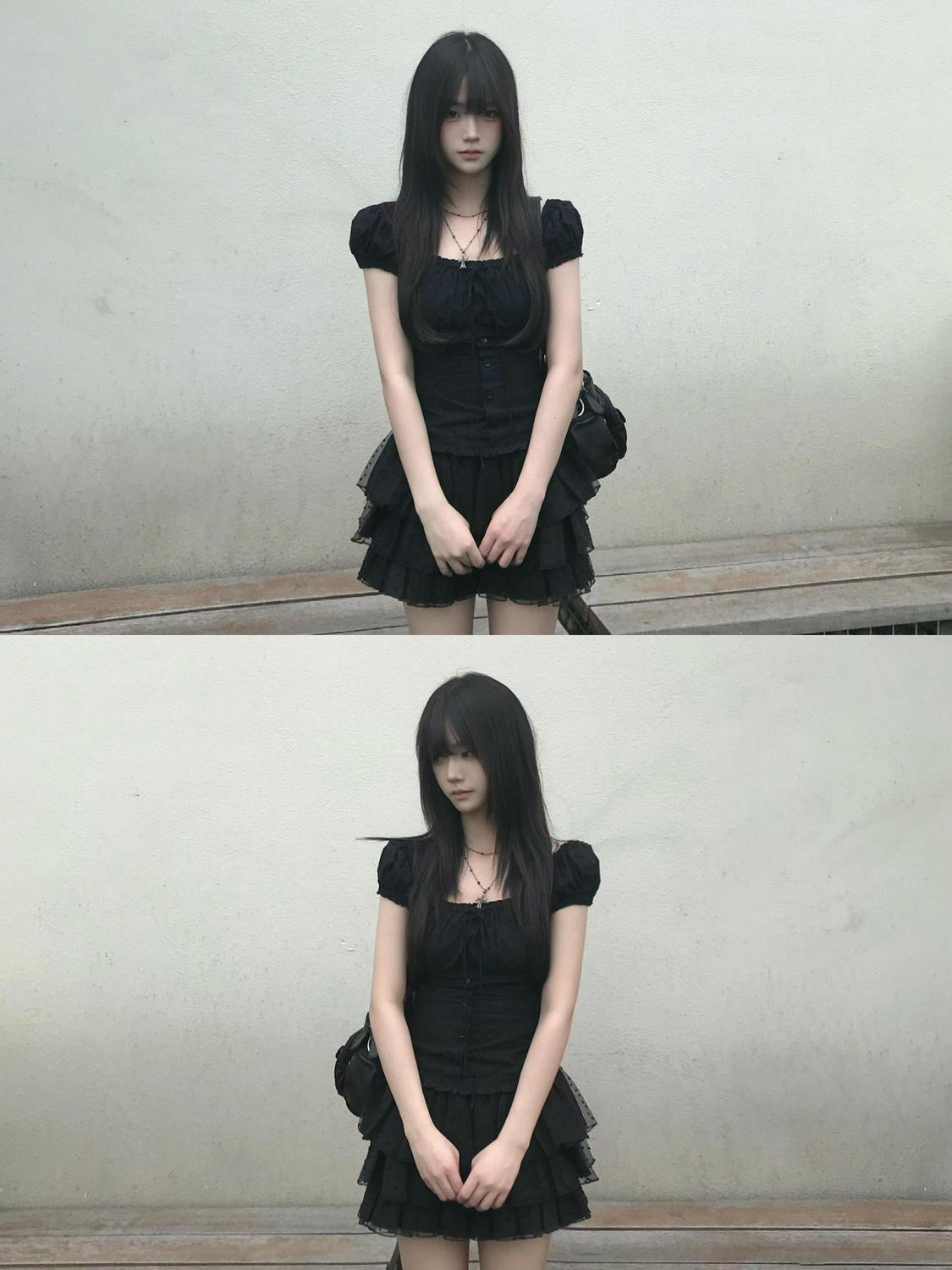レディースセット 2026 夏新作 韓国風 スウィート＆スパ - Puff Sleeve Blouse のレビューと価格