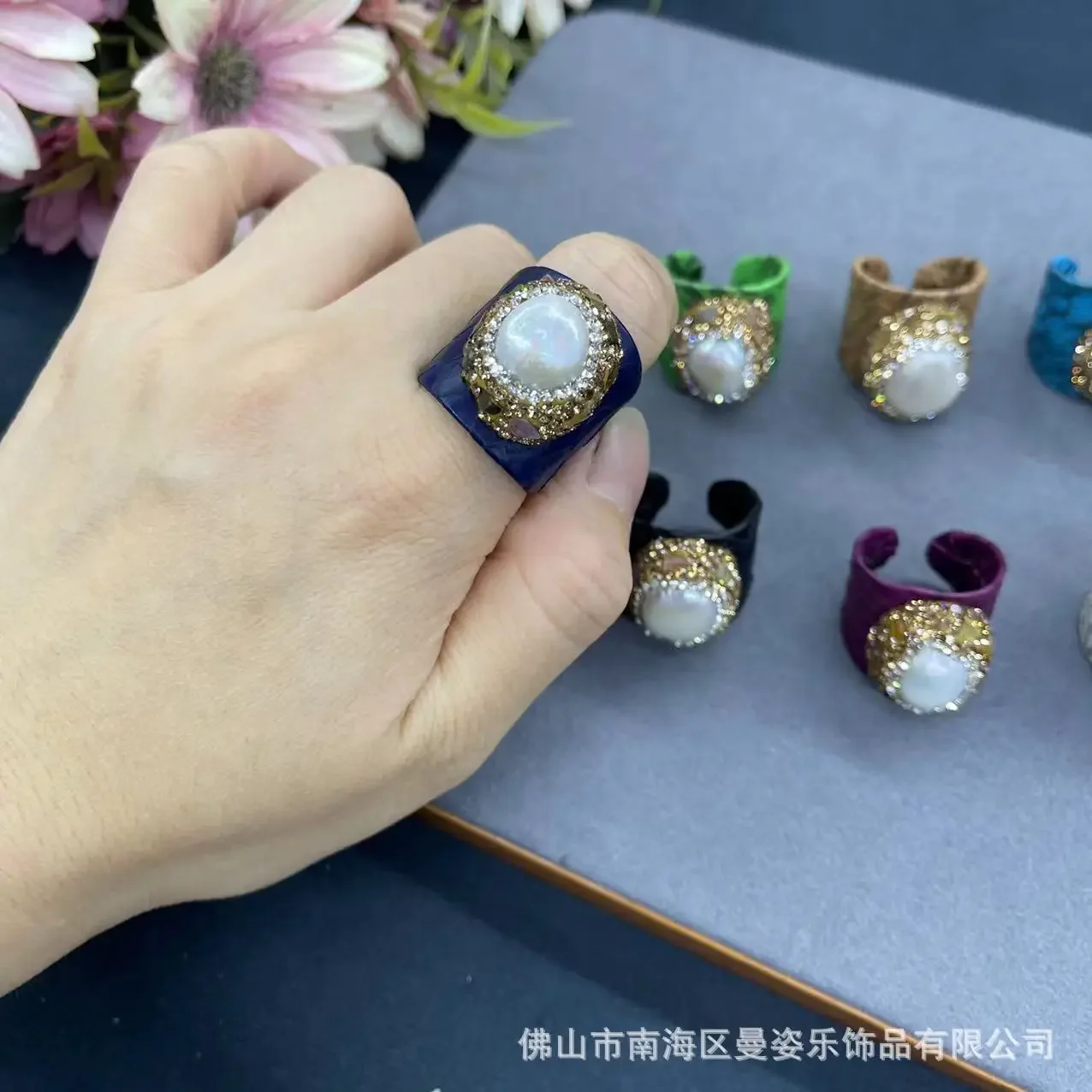 本革オープンリング、バロックパールがちりばめられたスネークス - Women'S Fashion E Commerce のレビューと価格