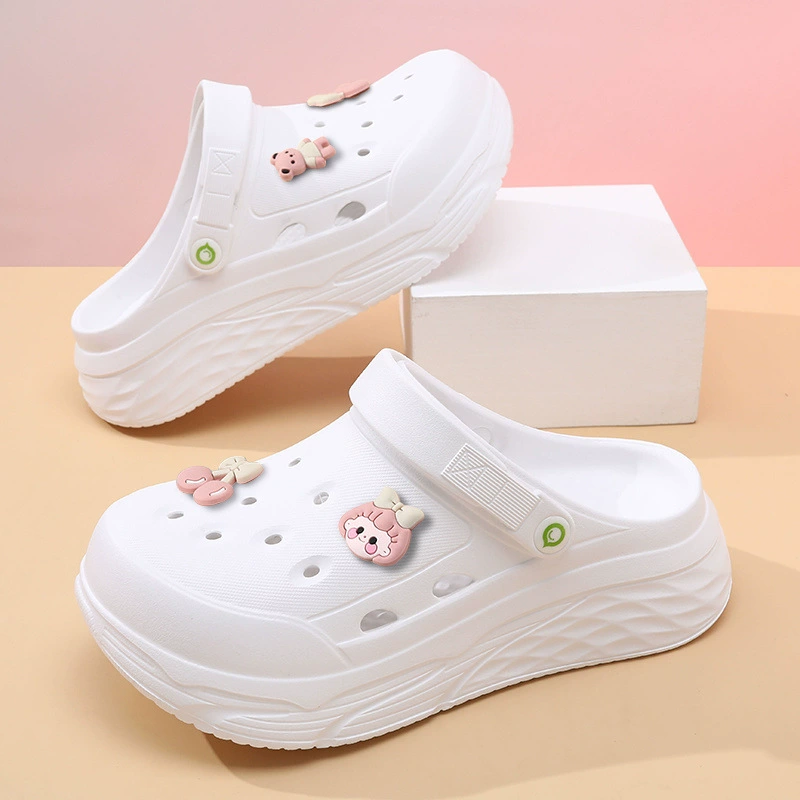 チャンキープラットフォームクロッグシューズ レディース 厚底 - Women Fashion Drawing のレビューと価格
