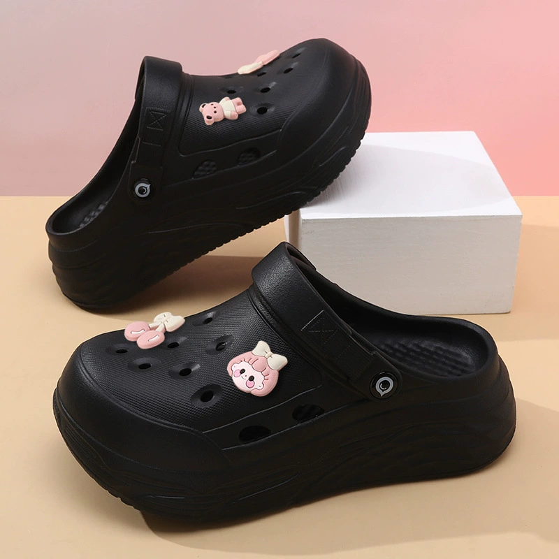 チャンキープラットフォームクロッグシューズ レディース 厚底 - Women Fashion Drawing のレビューと価格