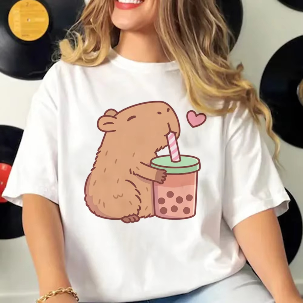 面白い 90 年代カピバラ Tシャツ女性 Tシャツカピバラ漫 - Women'S Fashion In The 90S のレビューと価格