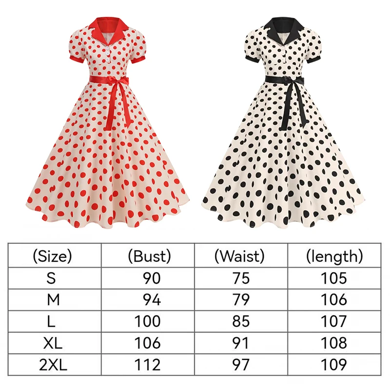 ヴィンテージ水玉模様サマードレス レディース 1950年代  - Women'S Fashion In The 1950S のレビューと価格