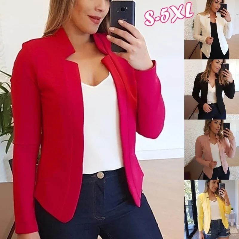 女性薄型黒ブレザースーツ 2025 女性の春ブレザージャケッ - Blazer Women Oversized のレビューと価格