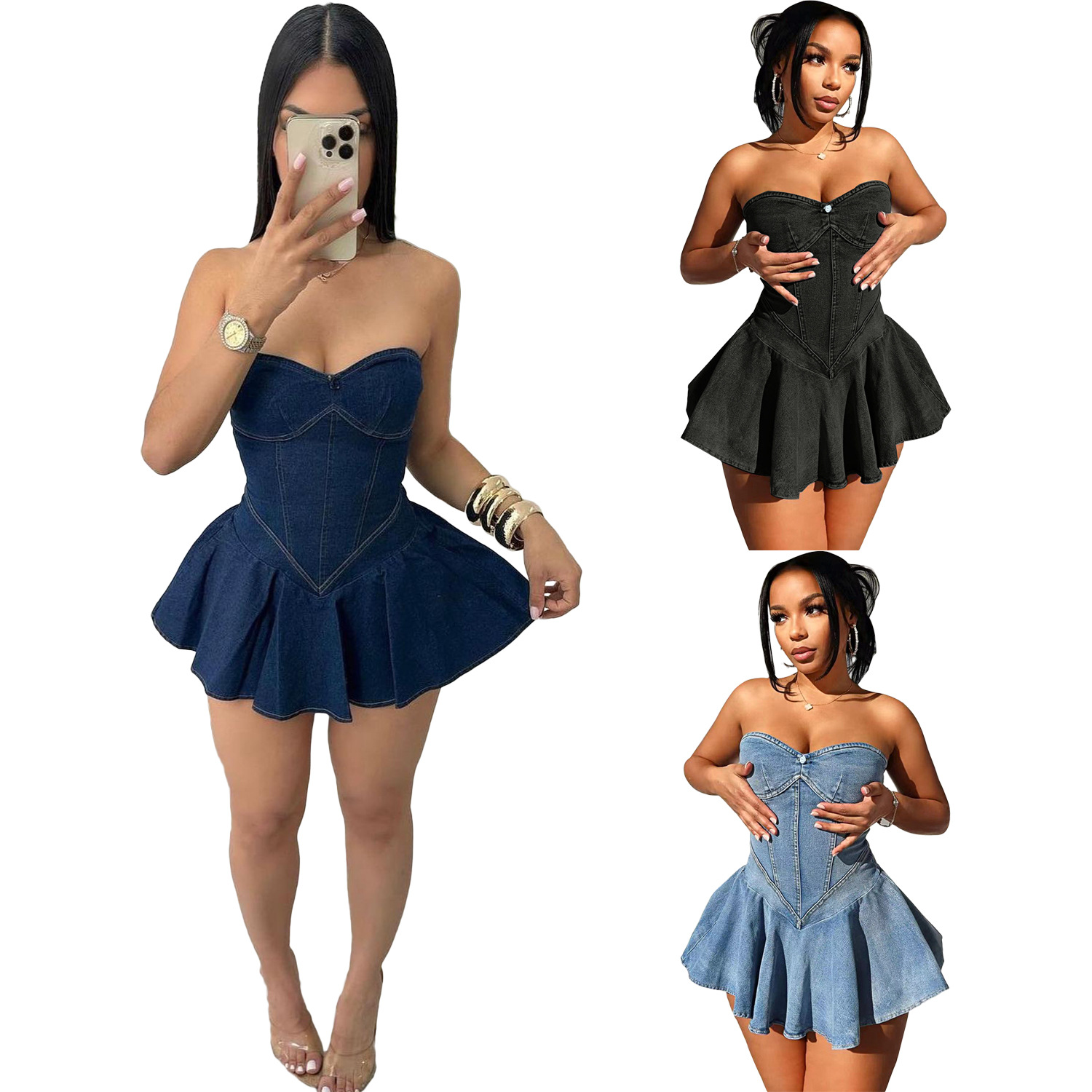 D8699 西洋風レディースクロスボディノースリーブファッシ - Women'S Fashion E Commerce のレビューと価格