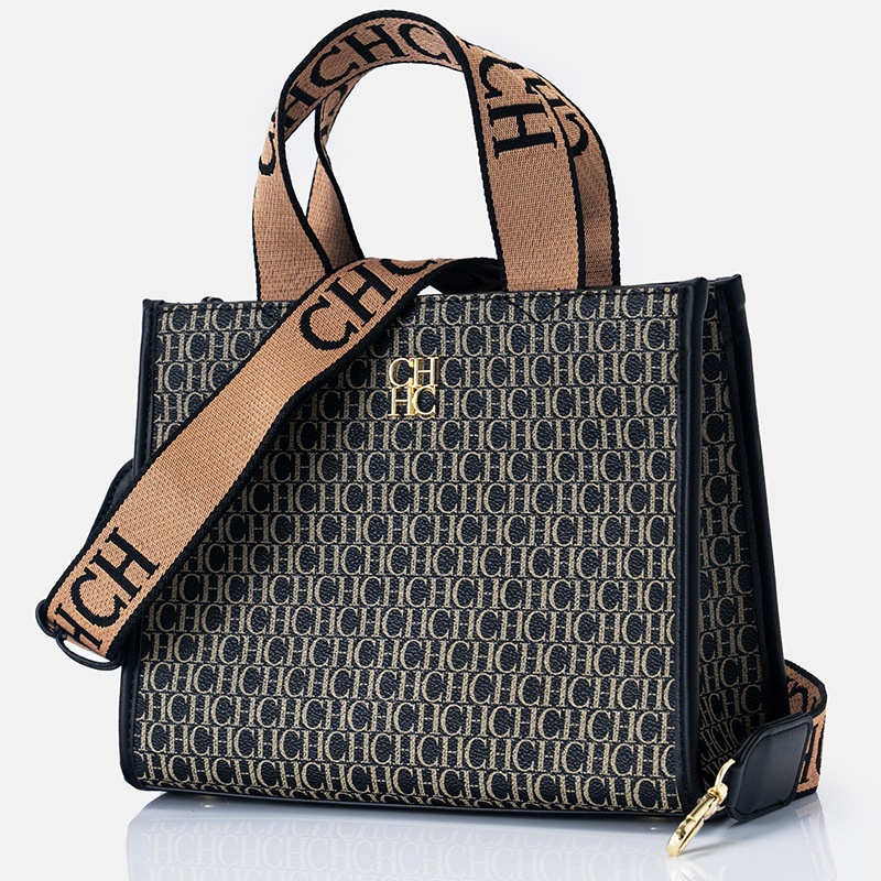CHCH ファッション モノグラムプリント 高品質メタルロゴ - Women Fashion Logo Design のレビューと価格