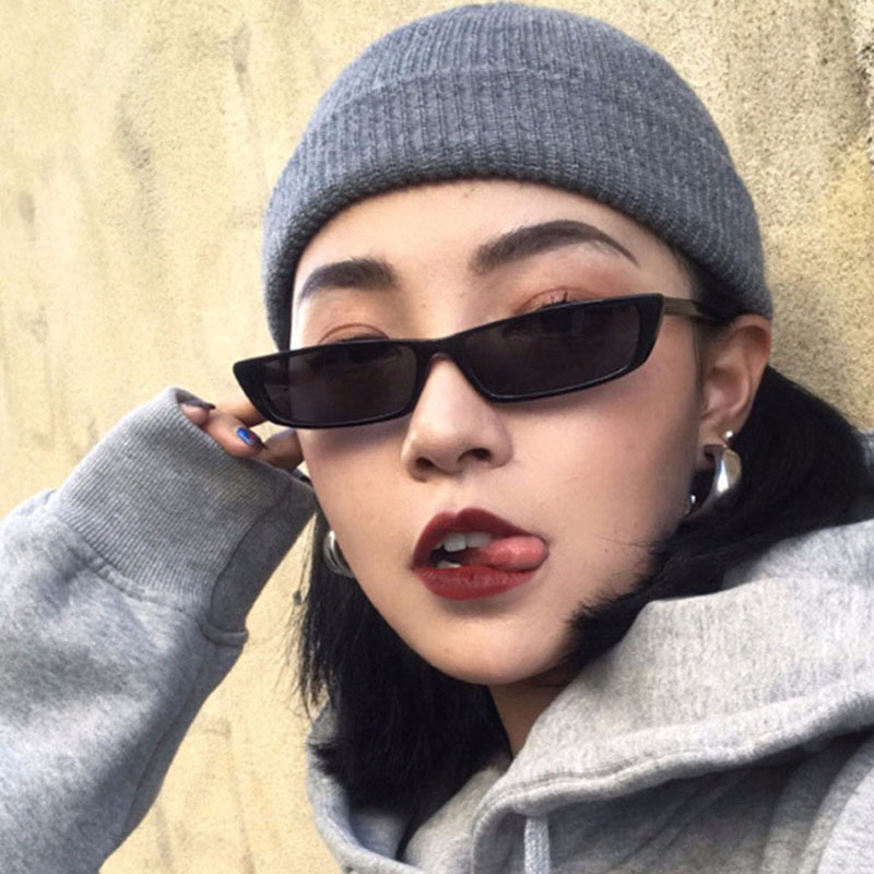 小さな長方形サングラスファッション女性レトロ小さなフレームサ - Women'S Fashion Eyewear のレビューと価格