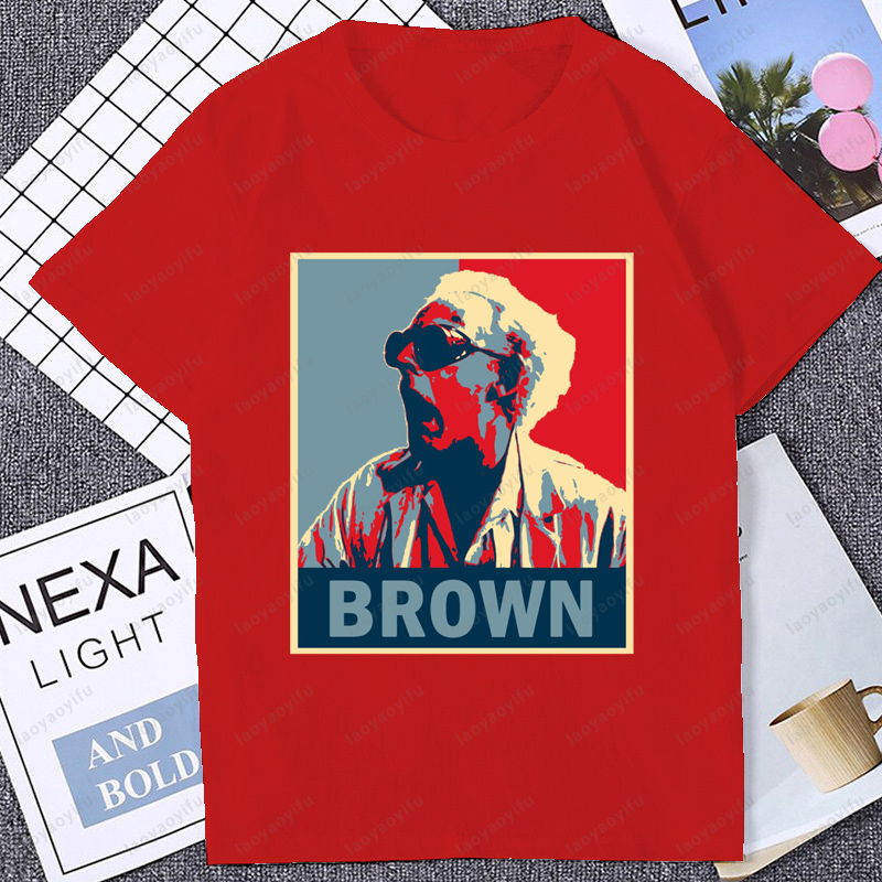 バック・トゥ・ザ・フューチャークラシックブラウン Tシャツ半 - Women'S Fashion In The 90S のレビューと価格